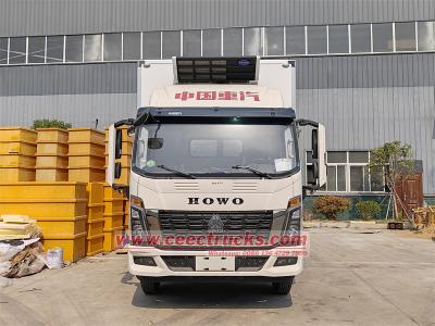 HOWO light refrigeration truck