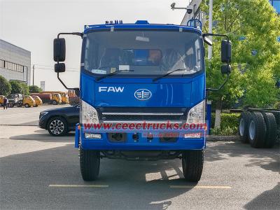 Zambia FAW 4X4 8cbm rear loader compactor