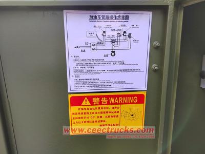 HOWO 6x6 diesel fuel bowser