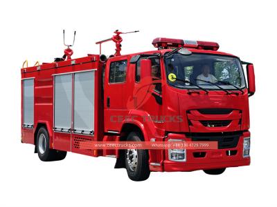 Isuzu  GIGA 4X dry powder fire fighting truck