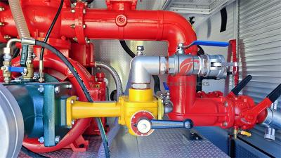 Howo heavy-duty city fire fighting truck