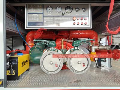 Howo heavy-duty 8x4 city fire fighting truck