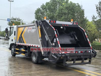 FOTON 10CBM garbage compactor truck with CUMMINS engine