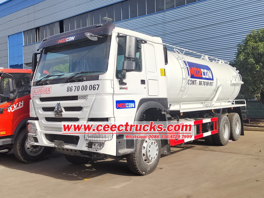 豪沃吸污车适合用哪种MORO真空泵