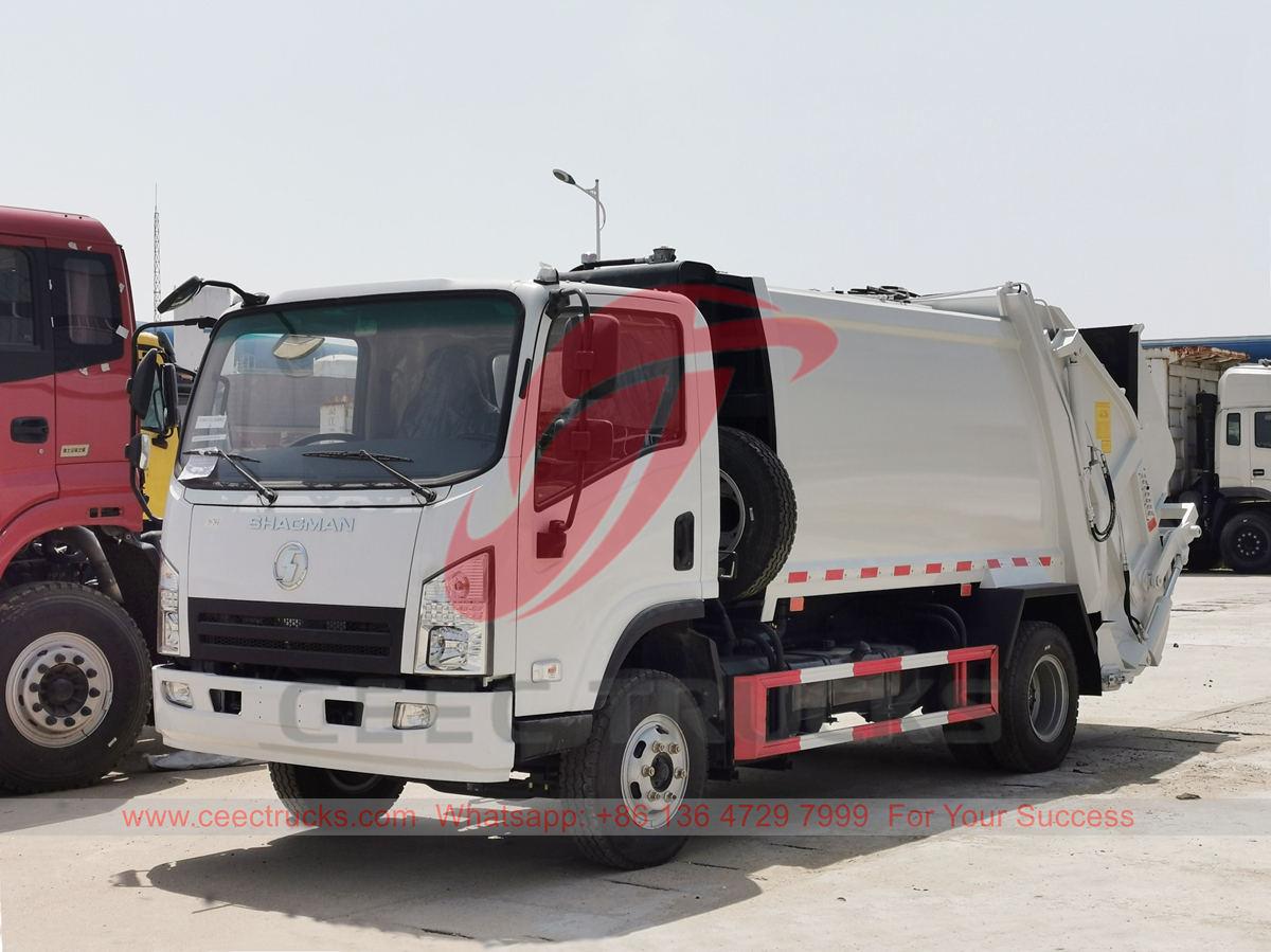 陕汽5立方米垃圾压缩车（老挝）
