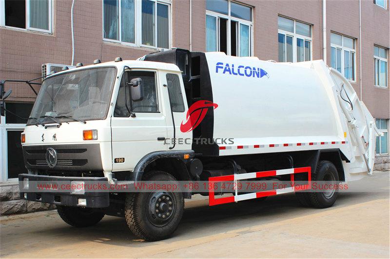 东风14方压缩式垃圾车出口至CEEC TRUCKS
