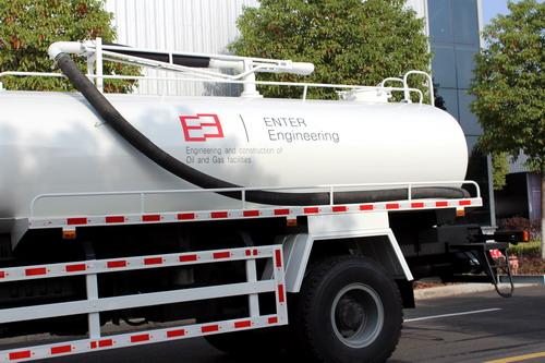 陕汽清淤车出口乌兹别克斯坦