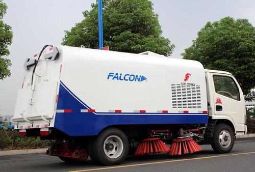东风4立方米扫路车出口厄瓜多尔